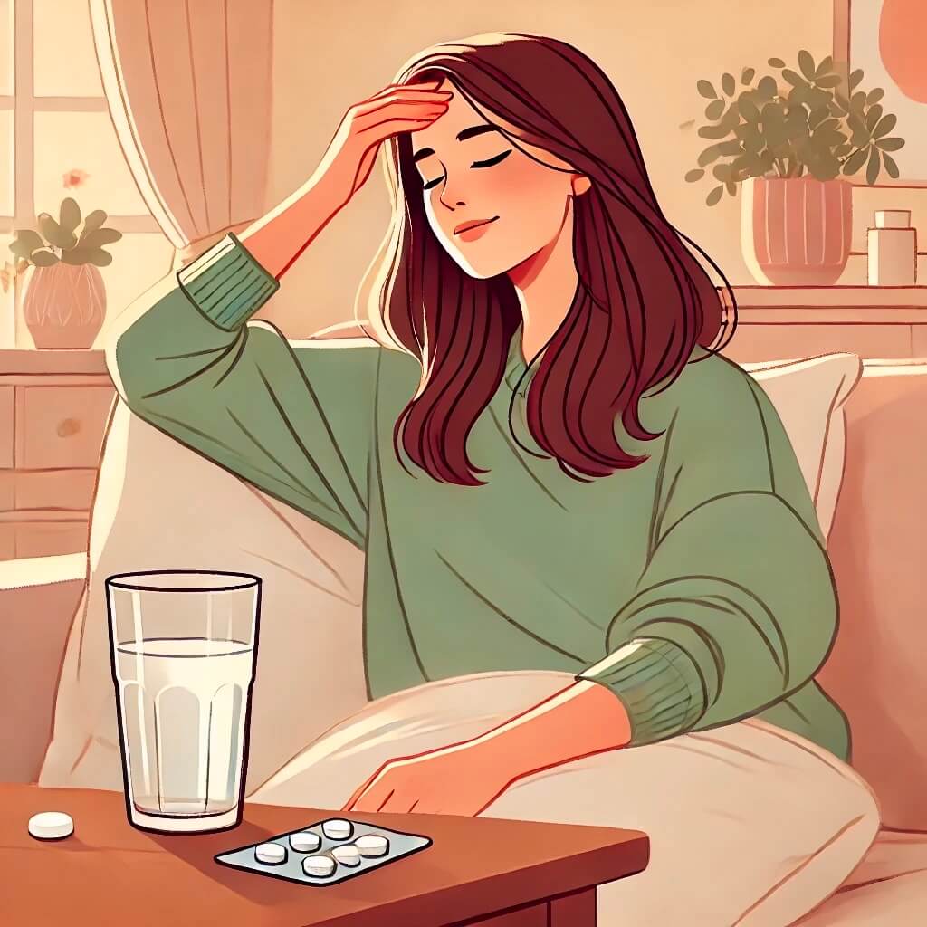 생리통 두통 낫는 법