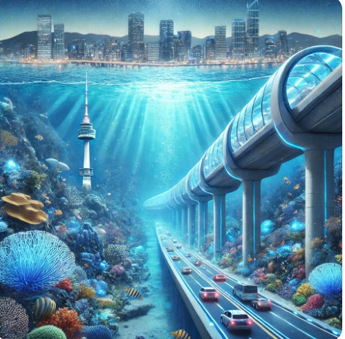 미래 해양 도시의 구조와 생활 모습