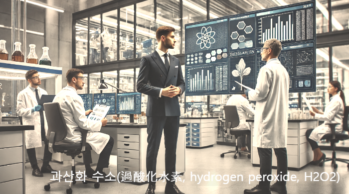 과산화 수소(過酸化水素, hydrogen peroxide, H2O2)