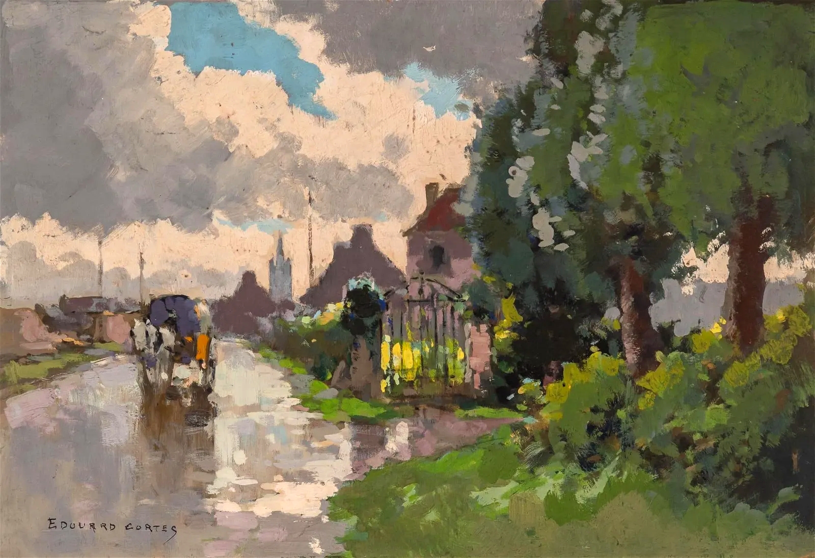 에두아르 레옹 코르테스(Edouard Leon Cortes), 프랑스, 화가, 1882-1969