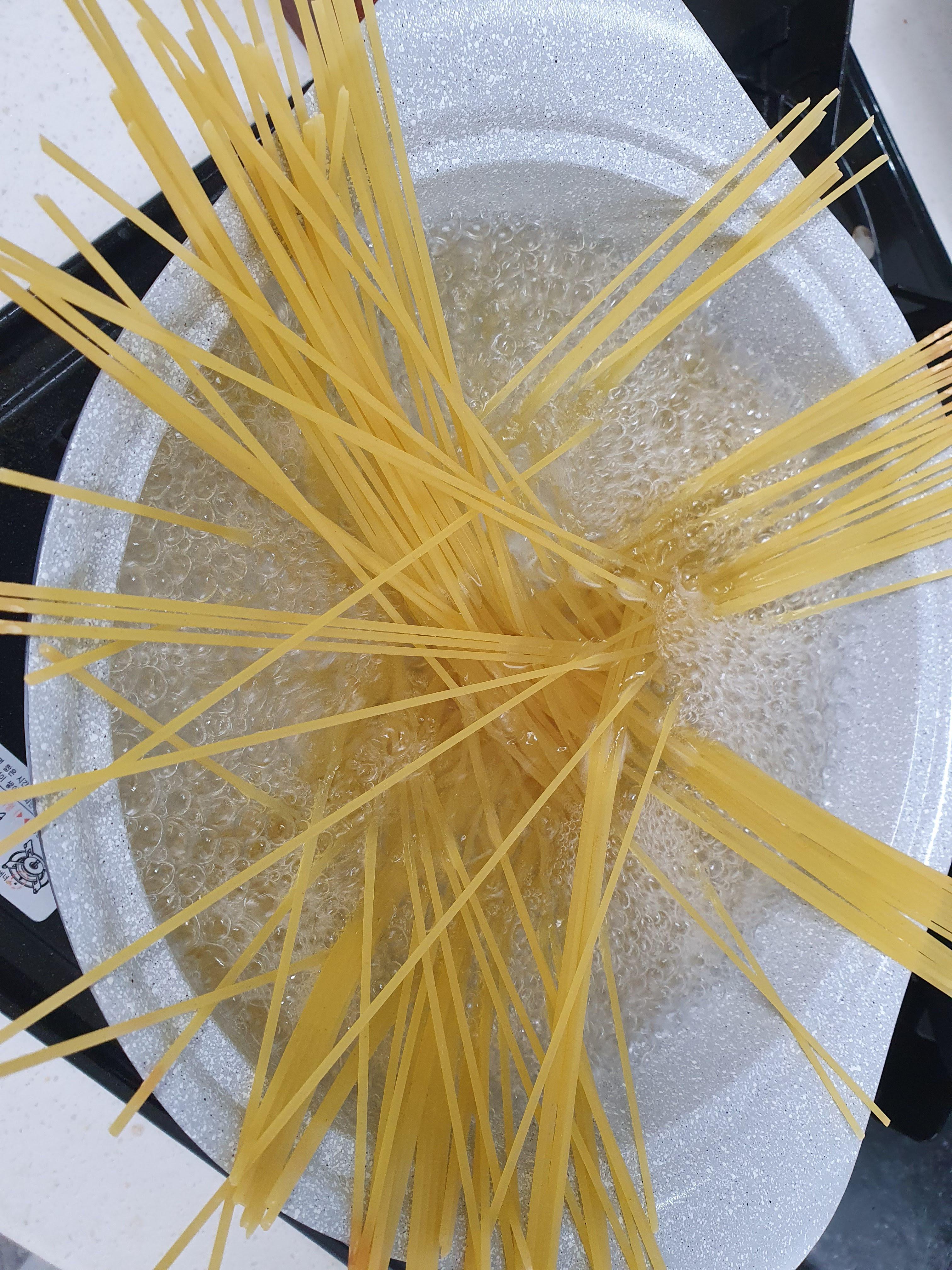 팬에 파스타 삶는 시간