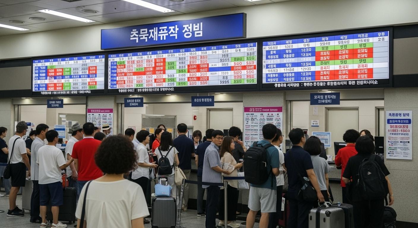 추석 버스표 예매