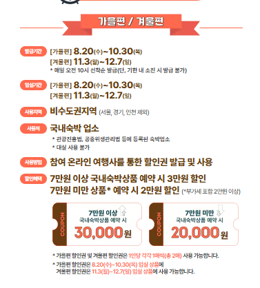 할인권 안내 포스터