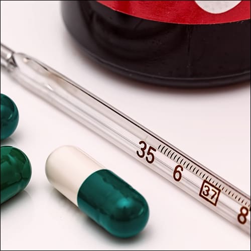 체온계와 해열제