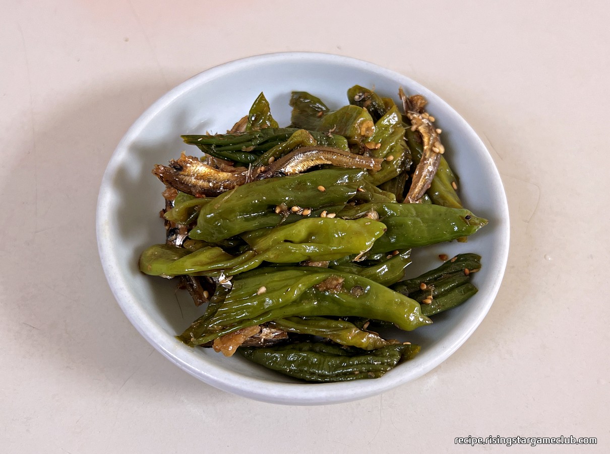 꽈리고추 멸치 볶음 만들기