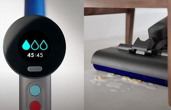 다이슨 wasg g1의 모터 단계별 모습 