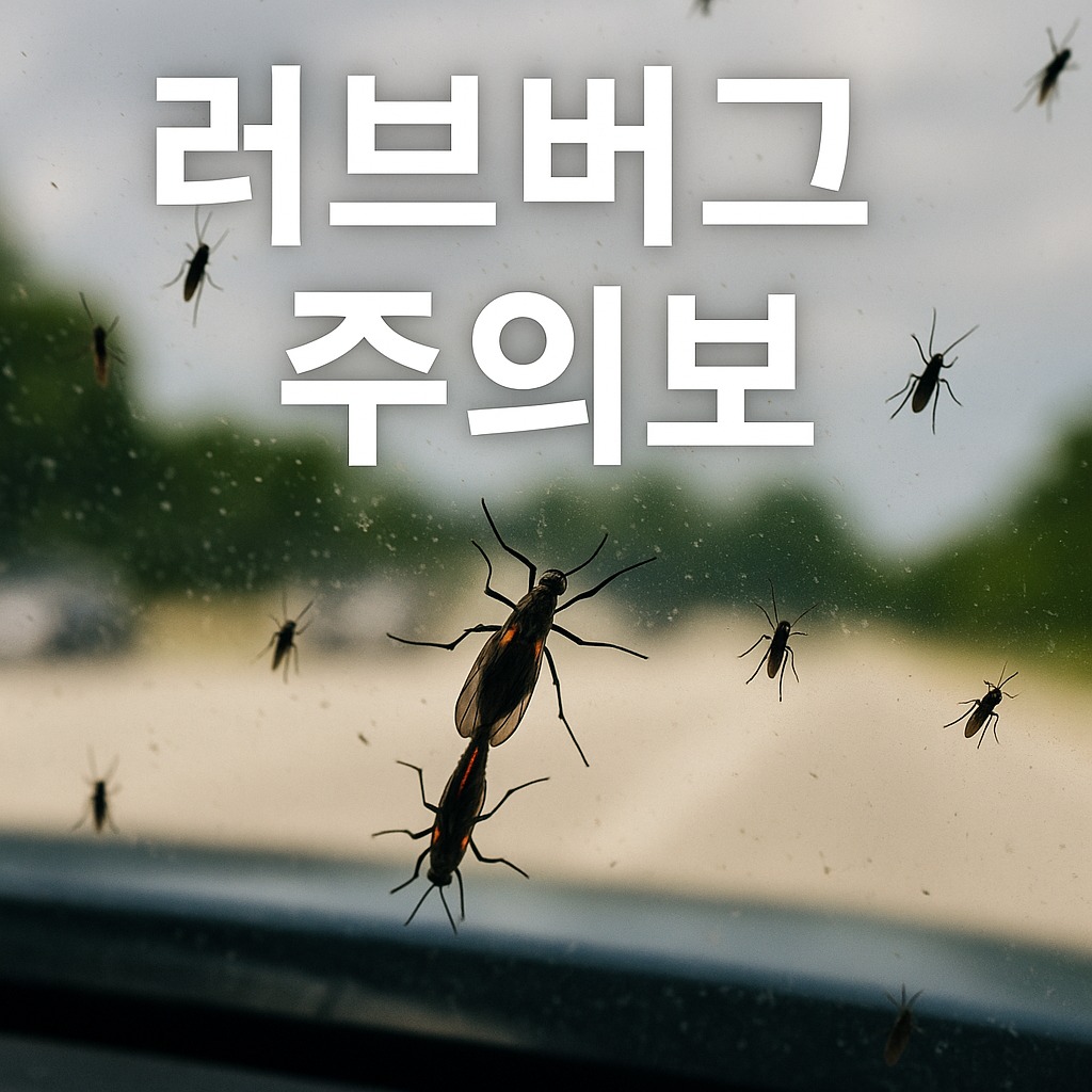 러브버그란? 사랑스러운 이름 뒤에 숨은 곤충의 두 얼굴