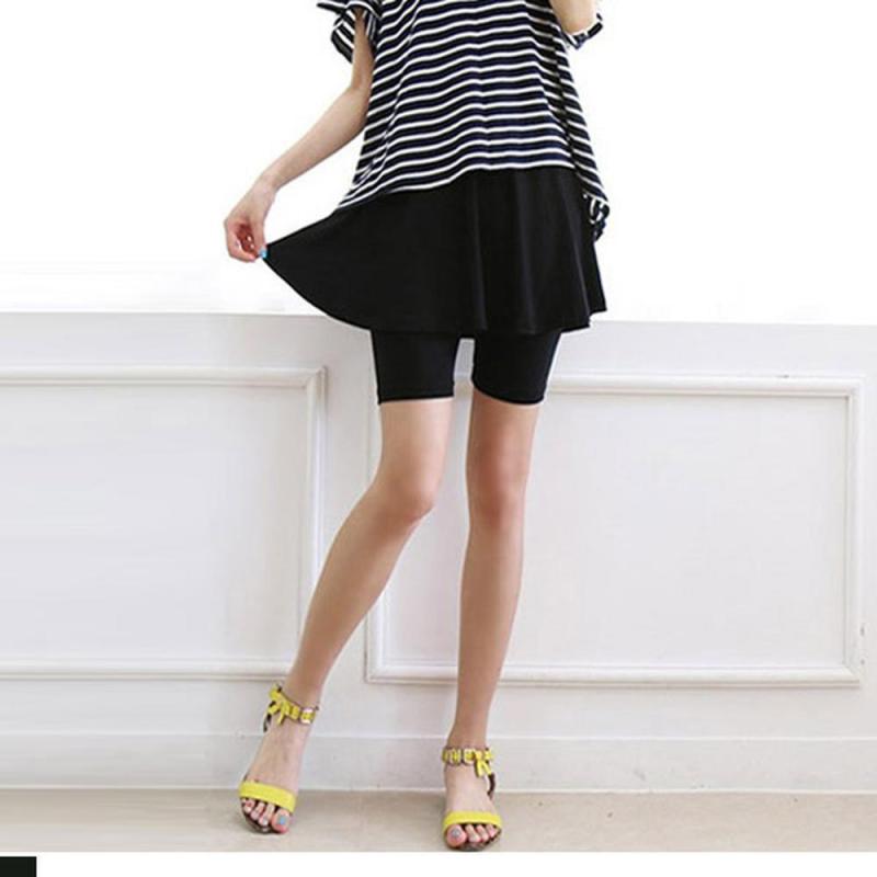 쿨여름슬림후레아5부치마레깅스 SUU8084