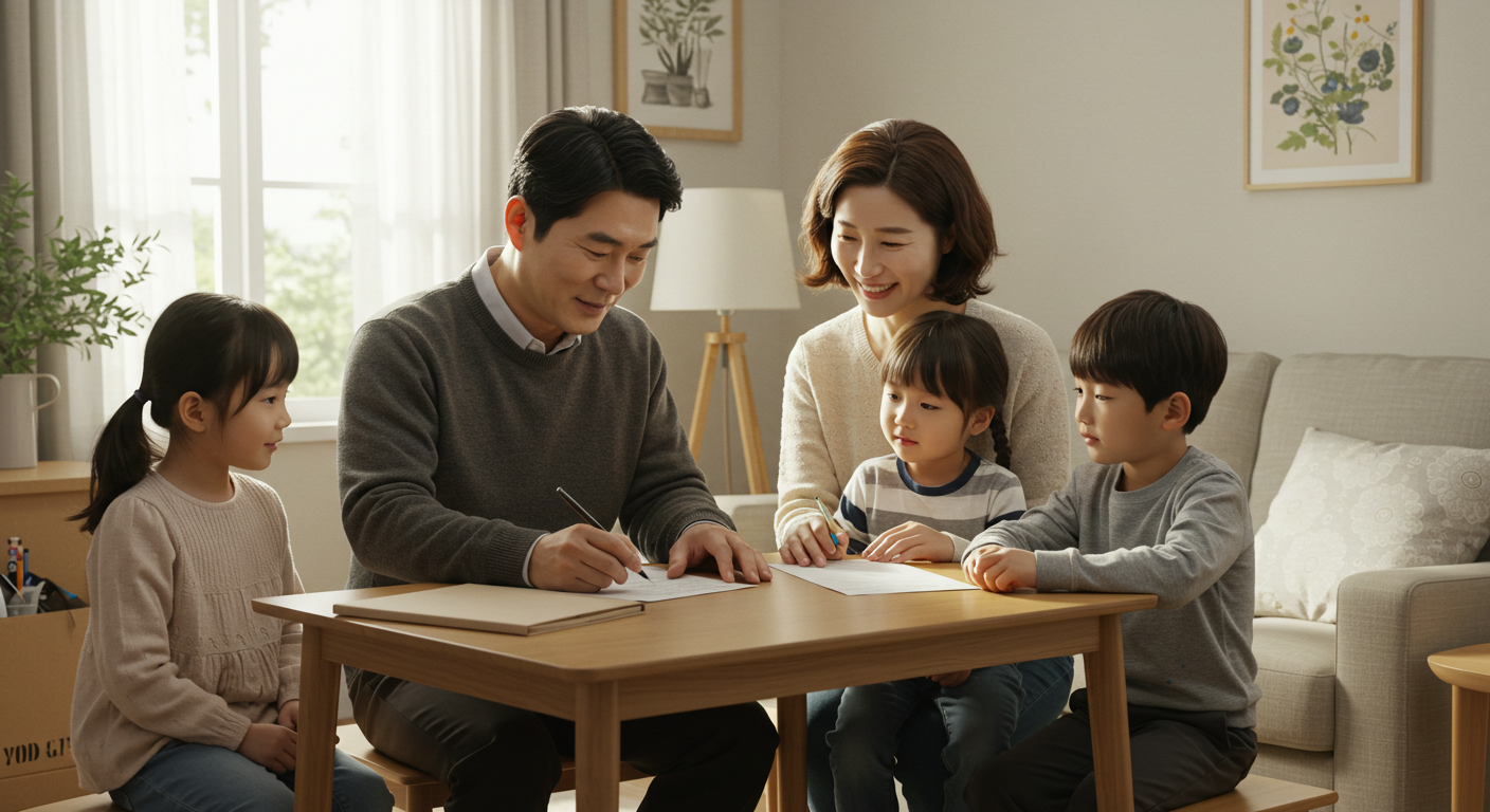 정착지원금, 행정복지센터