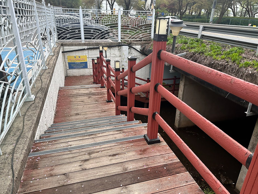 강변 따라 힐링 서종파크골프장