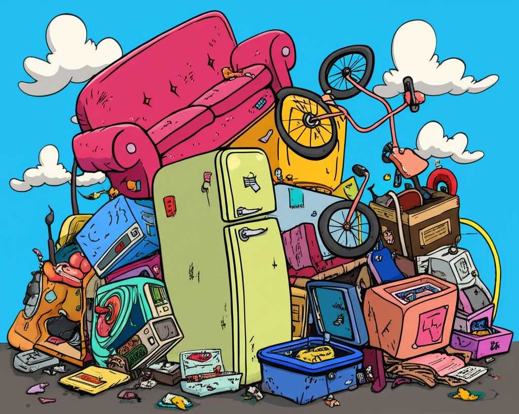 광주 동구 용산동 대형폐기물 버리기 ..