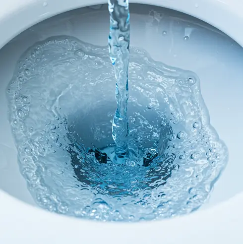 변기 물이 천천히 내려가는현상