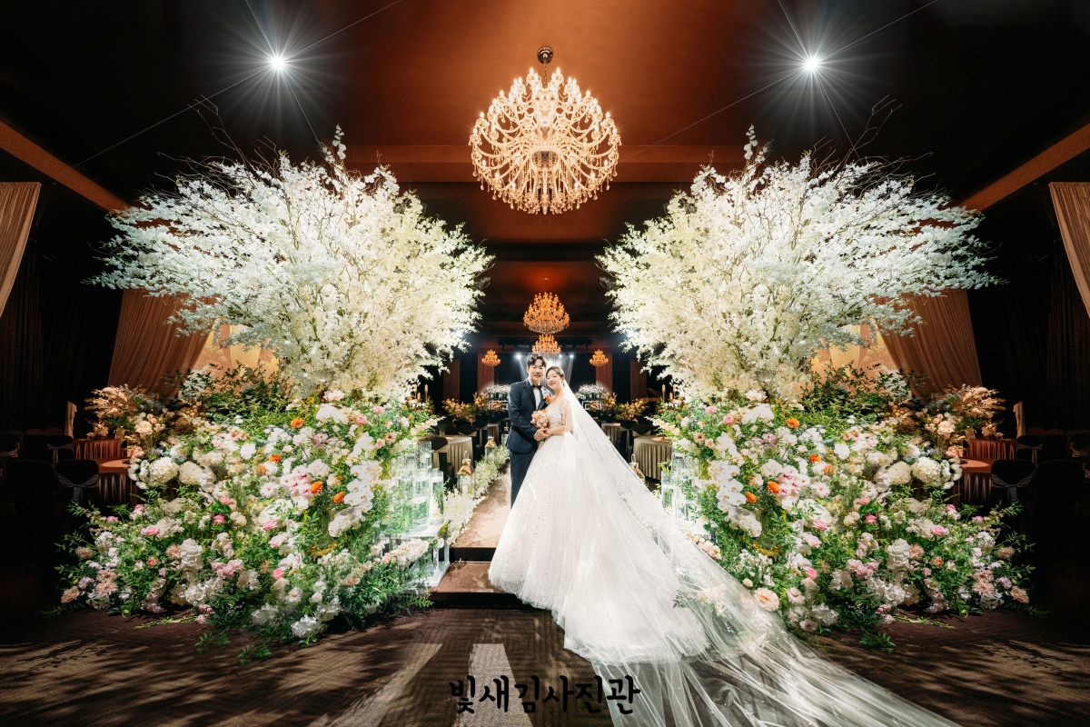 mj컨벤션 다이너스티홀 서브스냅 홀 전경 연출