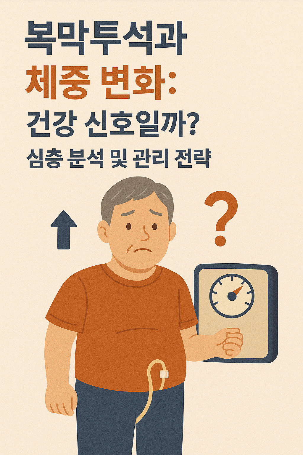 복막투석과 체중 변화: 건강 신호일까? 심층 분석 및 관리 전략