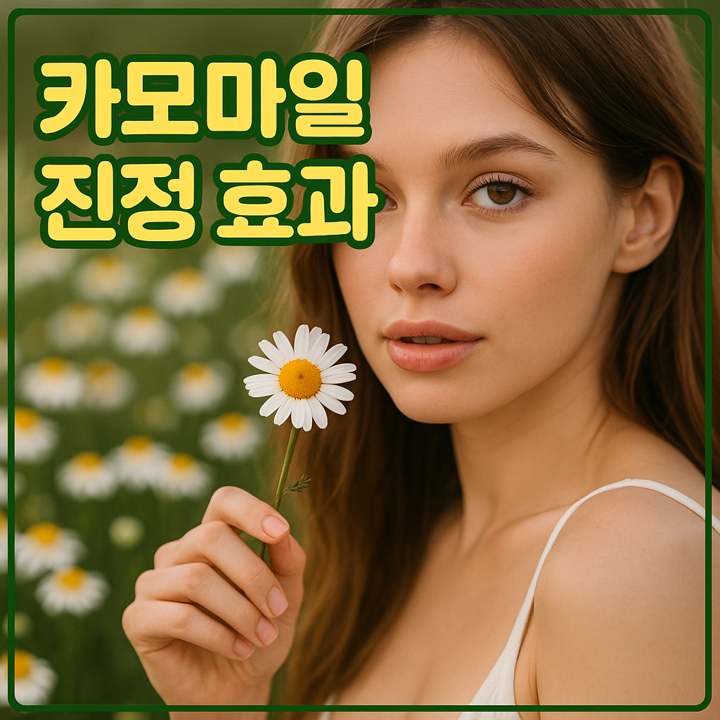 카모마일 진정 효과