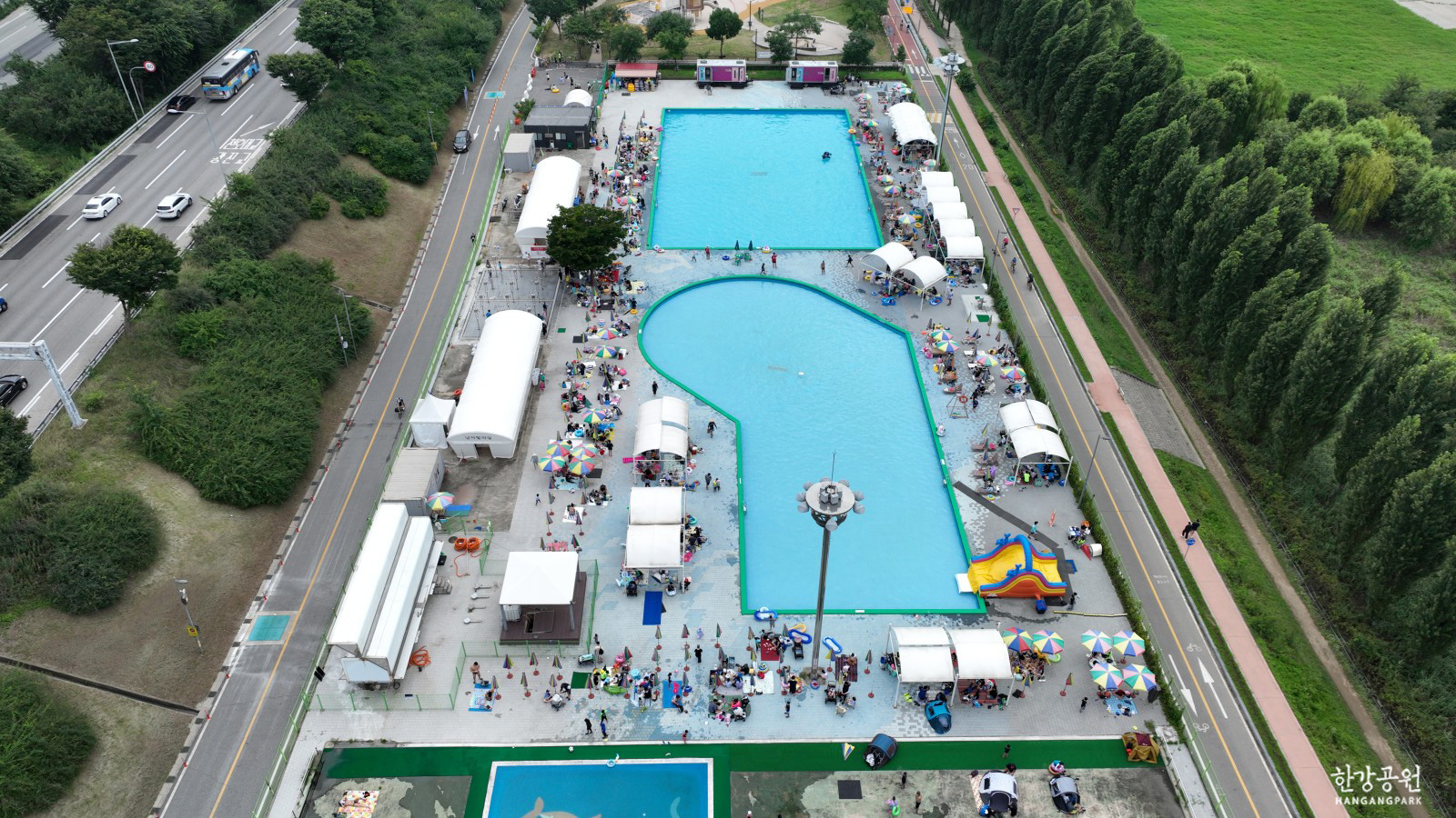 한강수영장사진