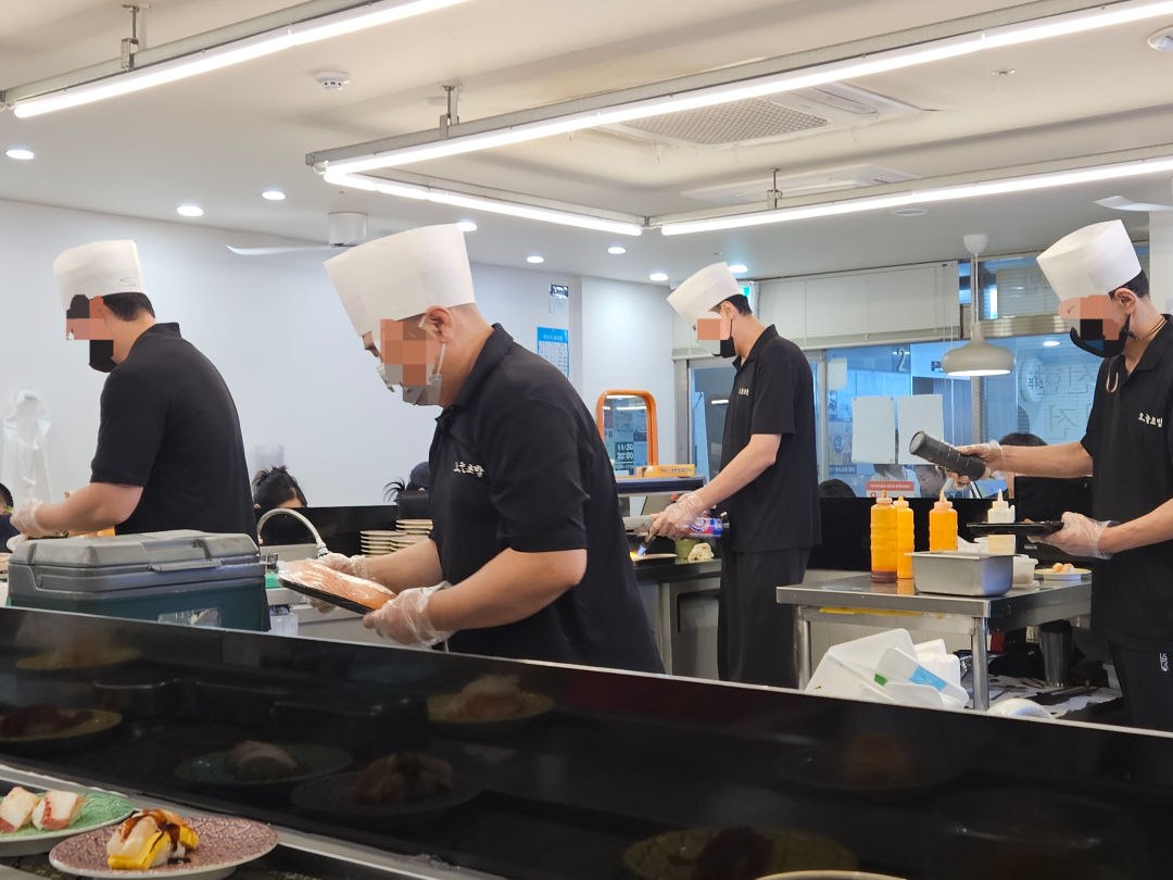 오늘 초밥 쉐프들