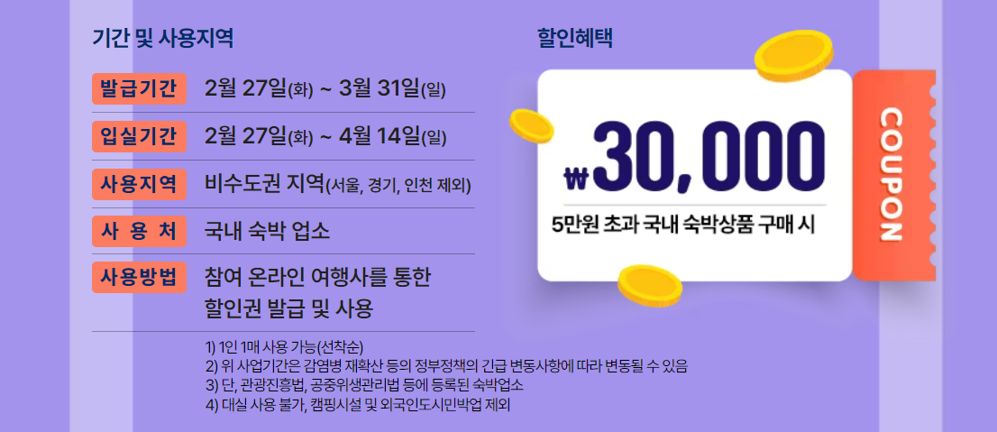 숙박권 받기
