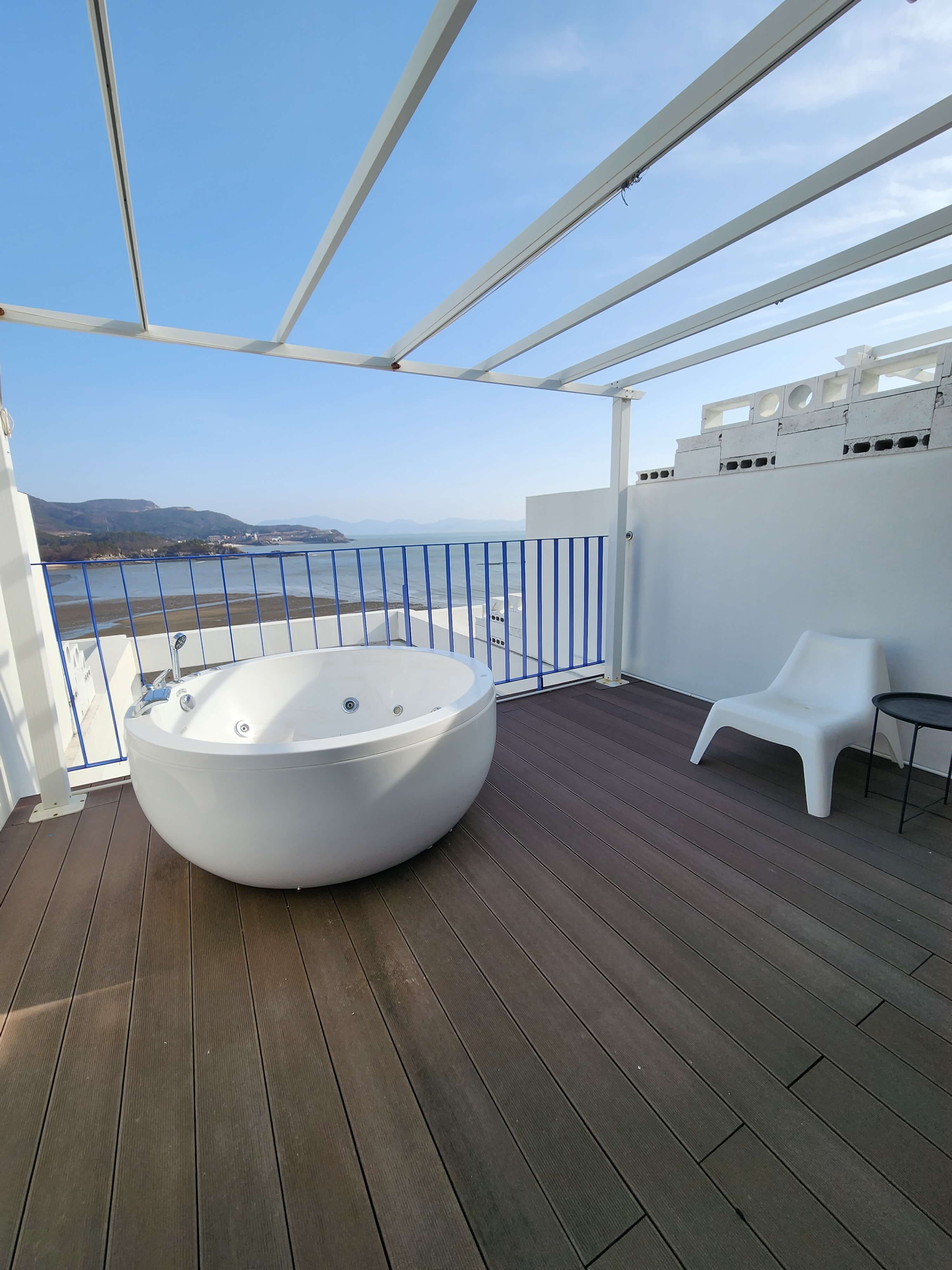 반려견과 변산반도여행 해시락풀빌라