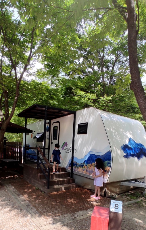 카라반 체류형 외관모습