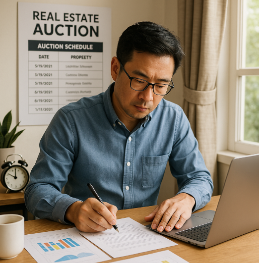 부동산 경매 투자자의 하루 일과