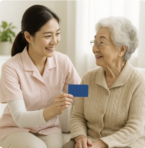 내일배움카드로 요양보호사 자격증 취득 및 카드 발급 관련 사진