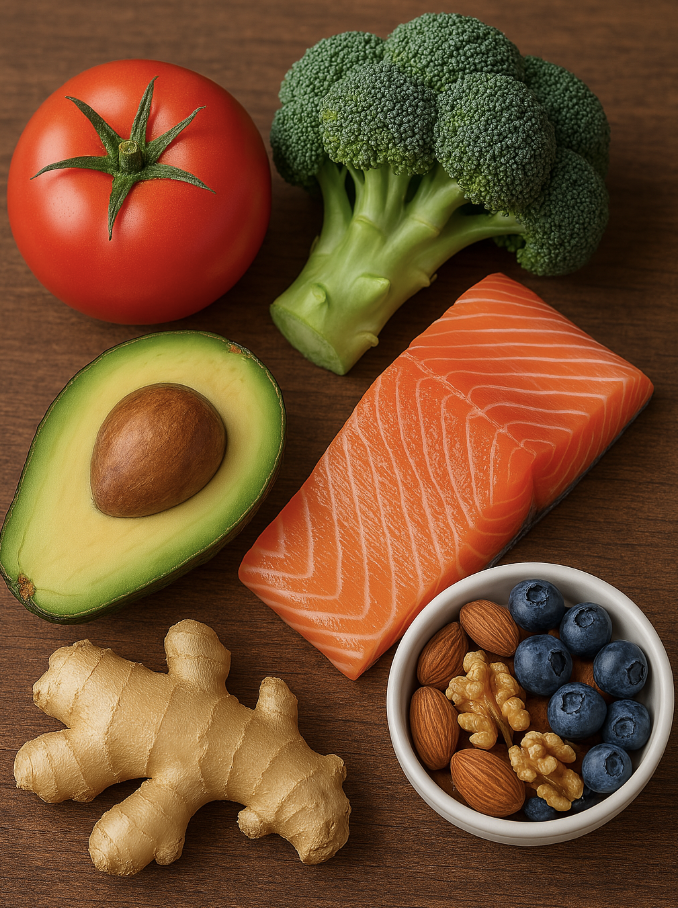 혈액순환에 좋은 음식 이미지