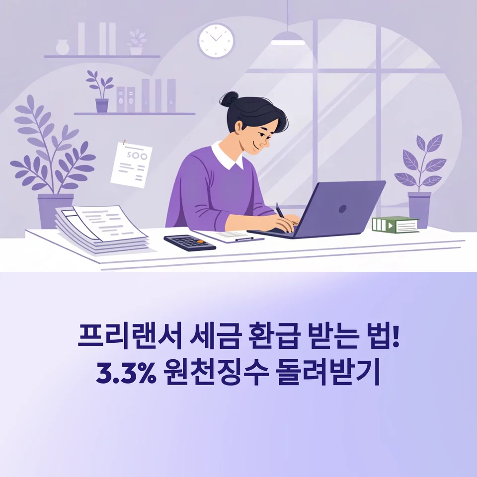 3.3% 환급받기-사진