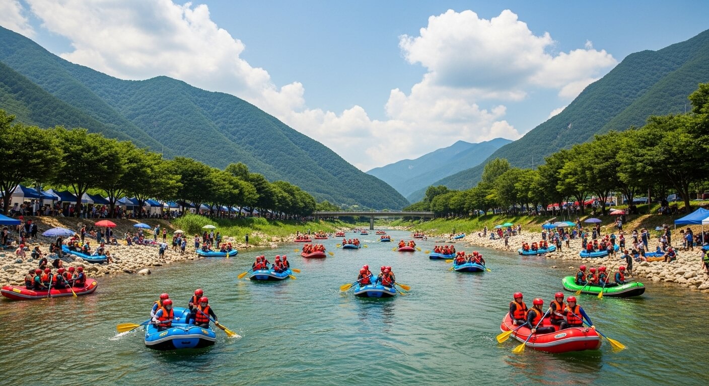 인제 내린천 래프팅축제