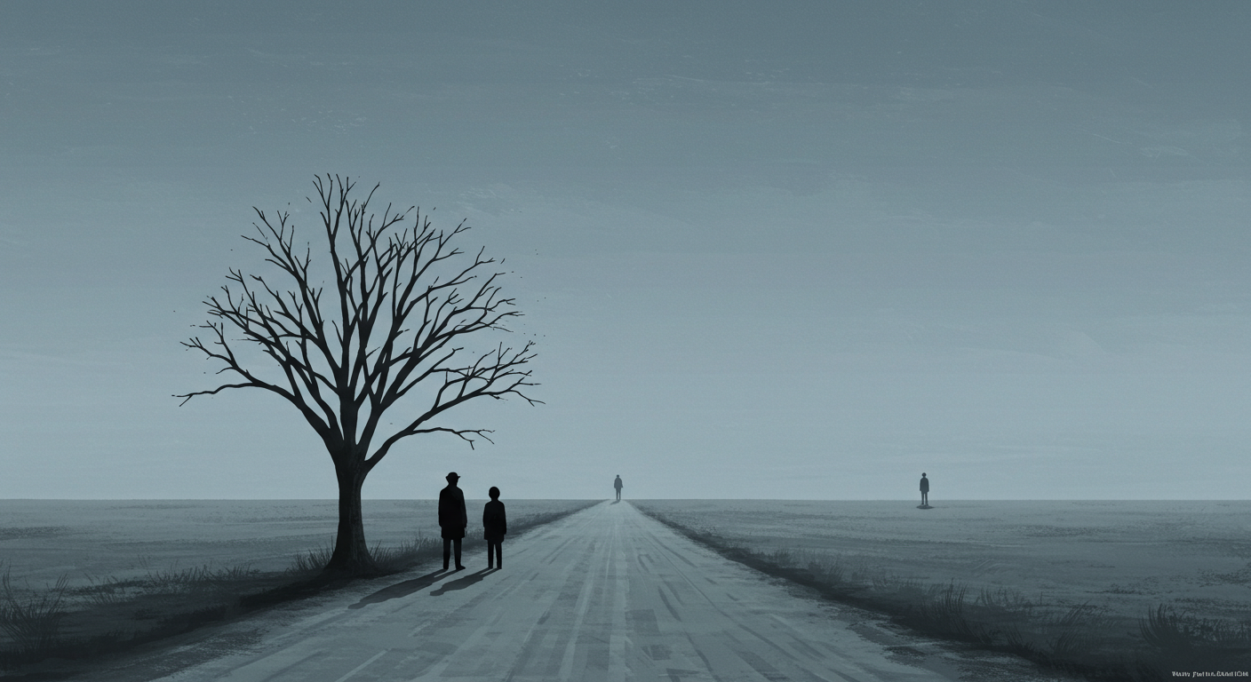 고도를 기다리며 줄거리: 끝나지 않는 기다림, 삶의 의미를 묻다