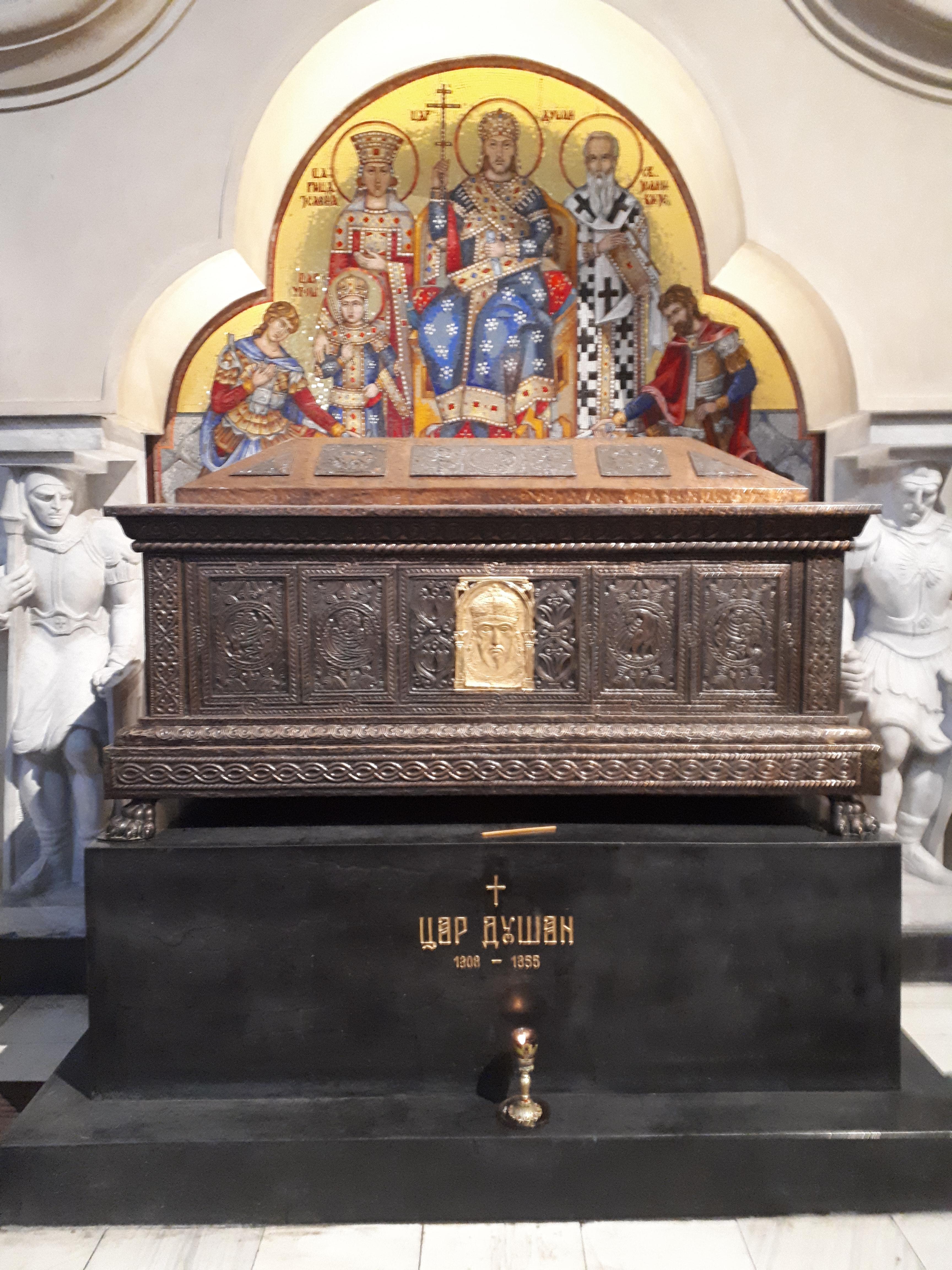 세르비아 베오그라드 성 마르카 교회 언약궤