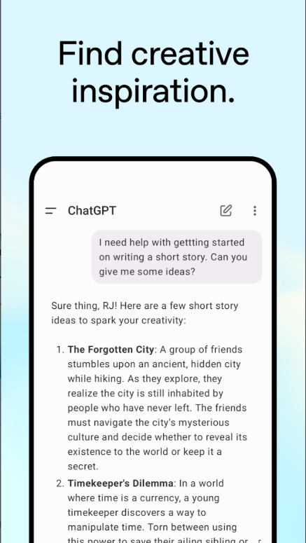 챗지피티(ChatGPT) 앱, 휴대폰으로 챗gpt 어플 사용하기
