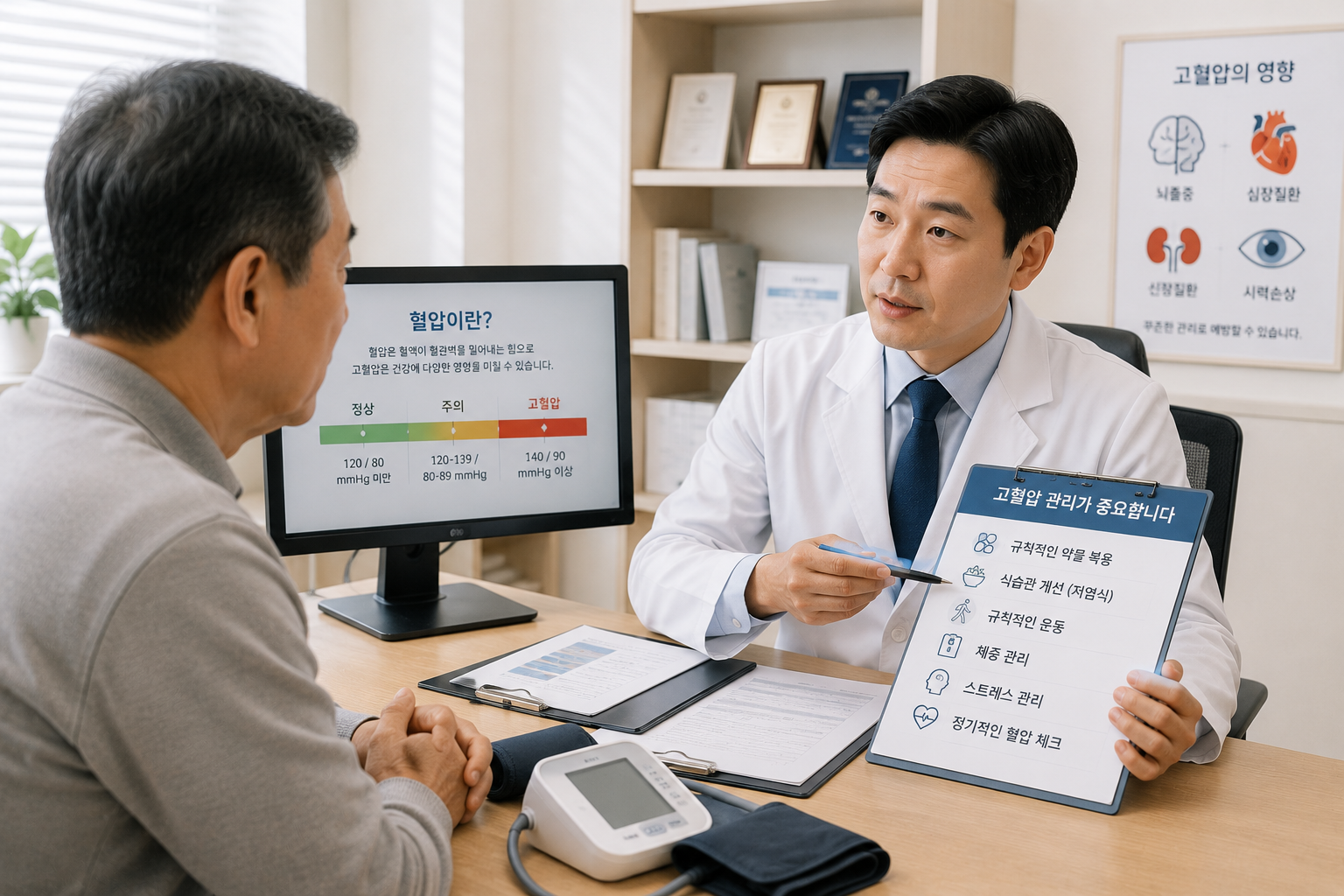 고혈압 수치 기준