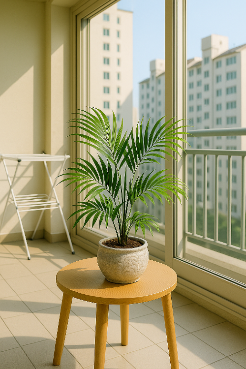 아파트 실내 농업에 적합한 테이블야자 기르기 완벽 가이드(관엽식물)