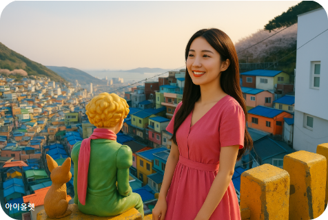 감천문화마을, 한국의 모나리자를 품다