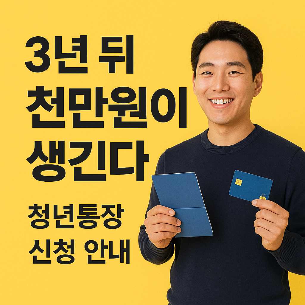 [3편] 청년통장 – 자산형성 지원제도