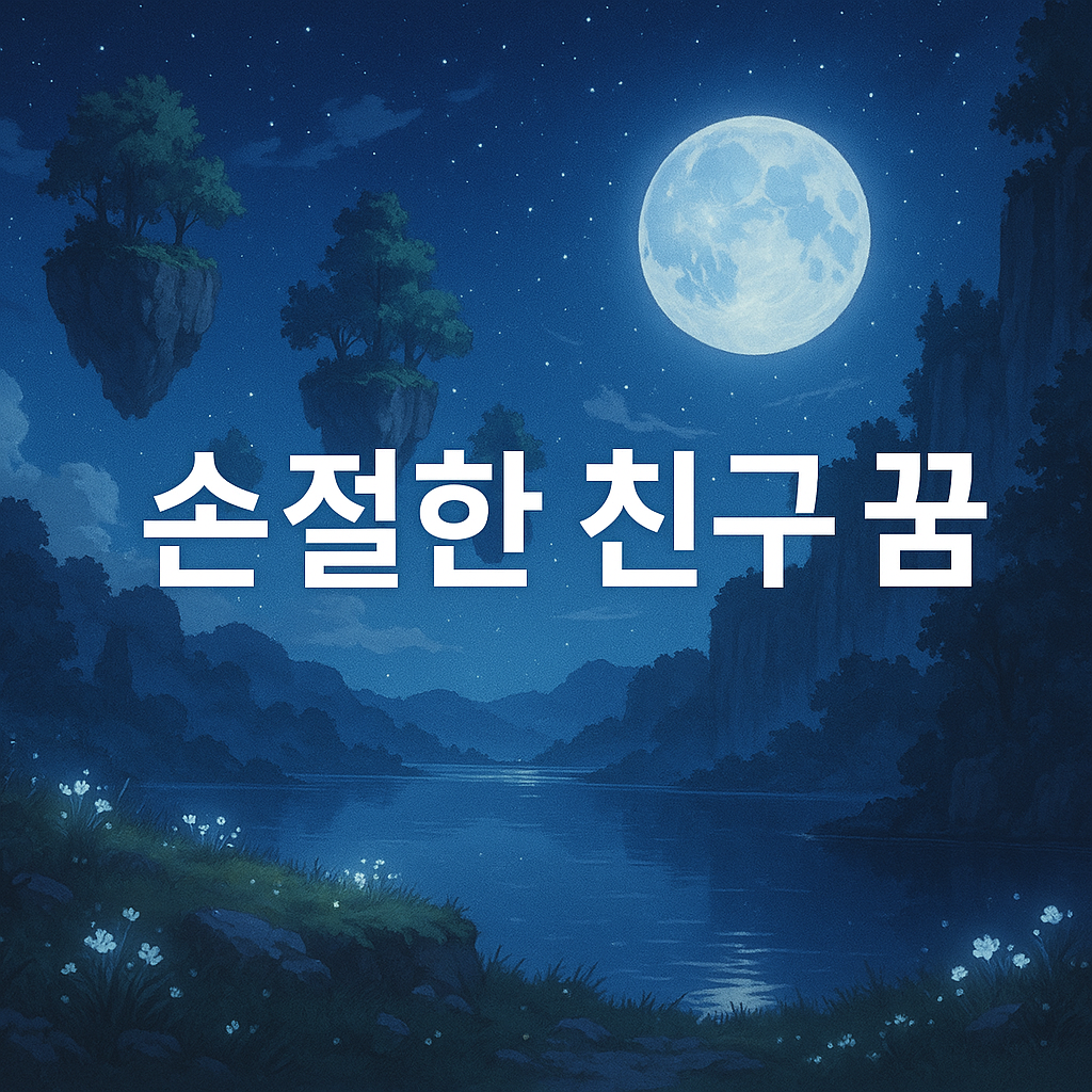 손절한 친구 꿈 해몽