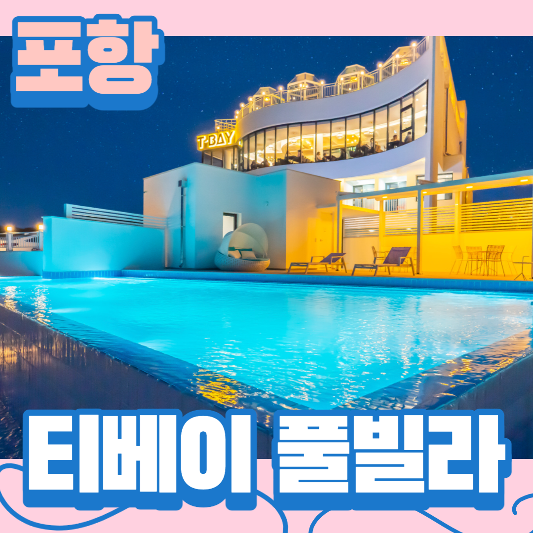 포항 티베이 풀빌라 204호 2월 비수기 [내돈내산] 후기