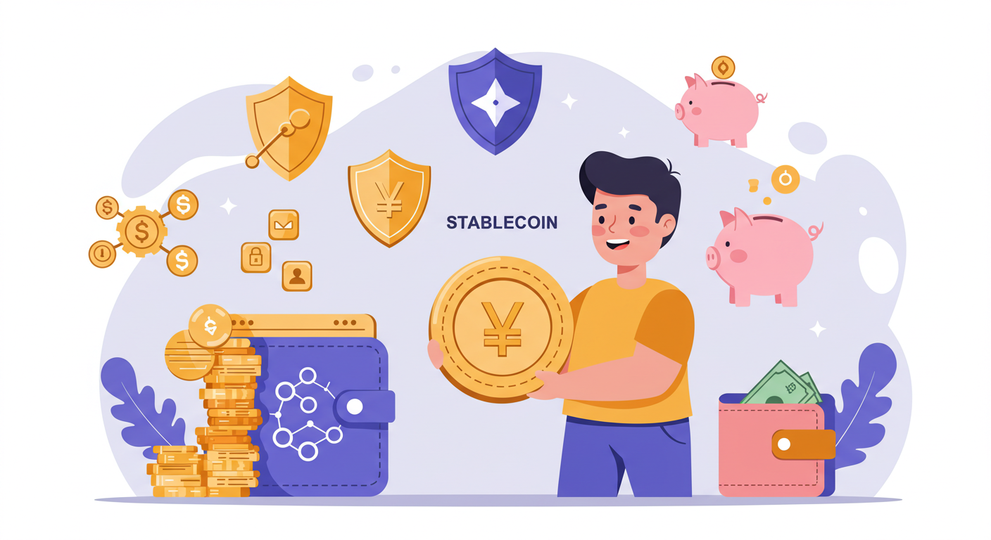 "코린이도 이해하는 스테이블코인"에 대한 이미지입니다.