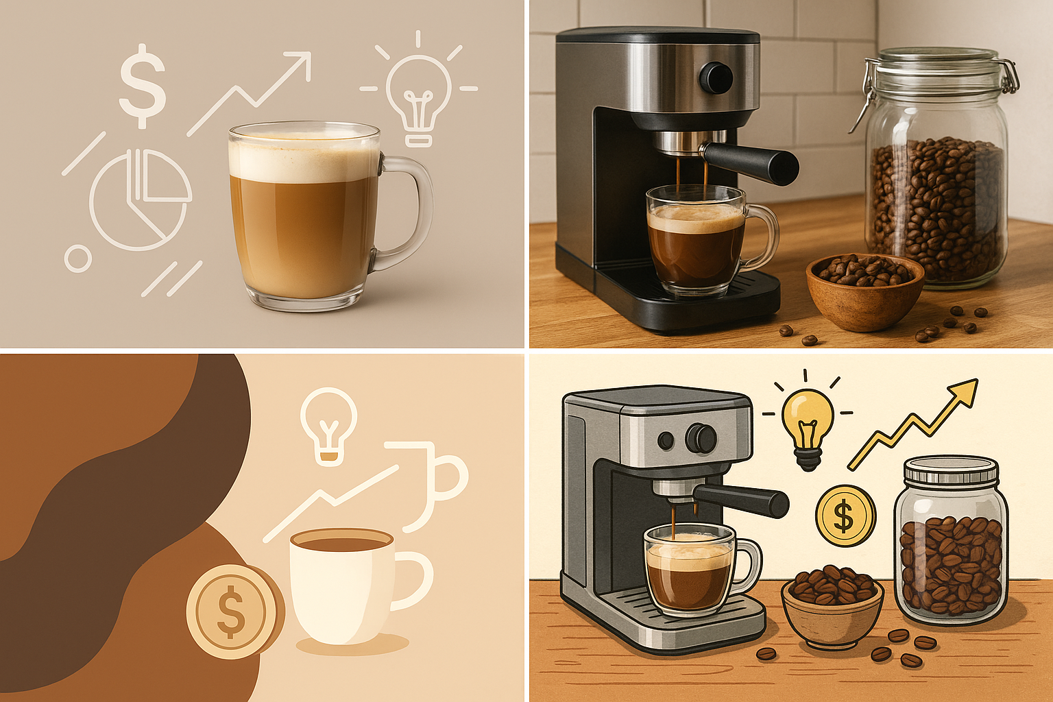 홈카페 비용 절감