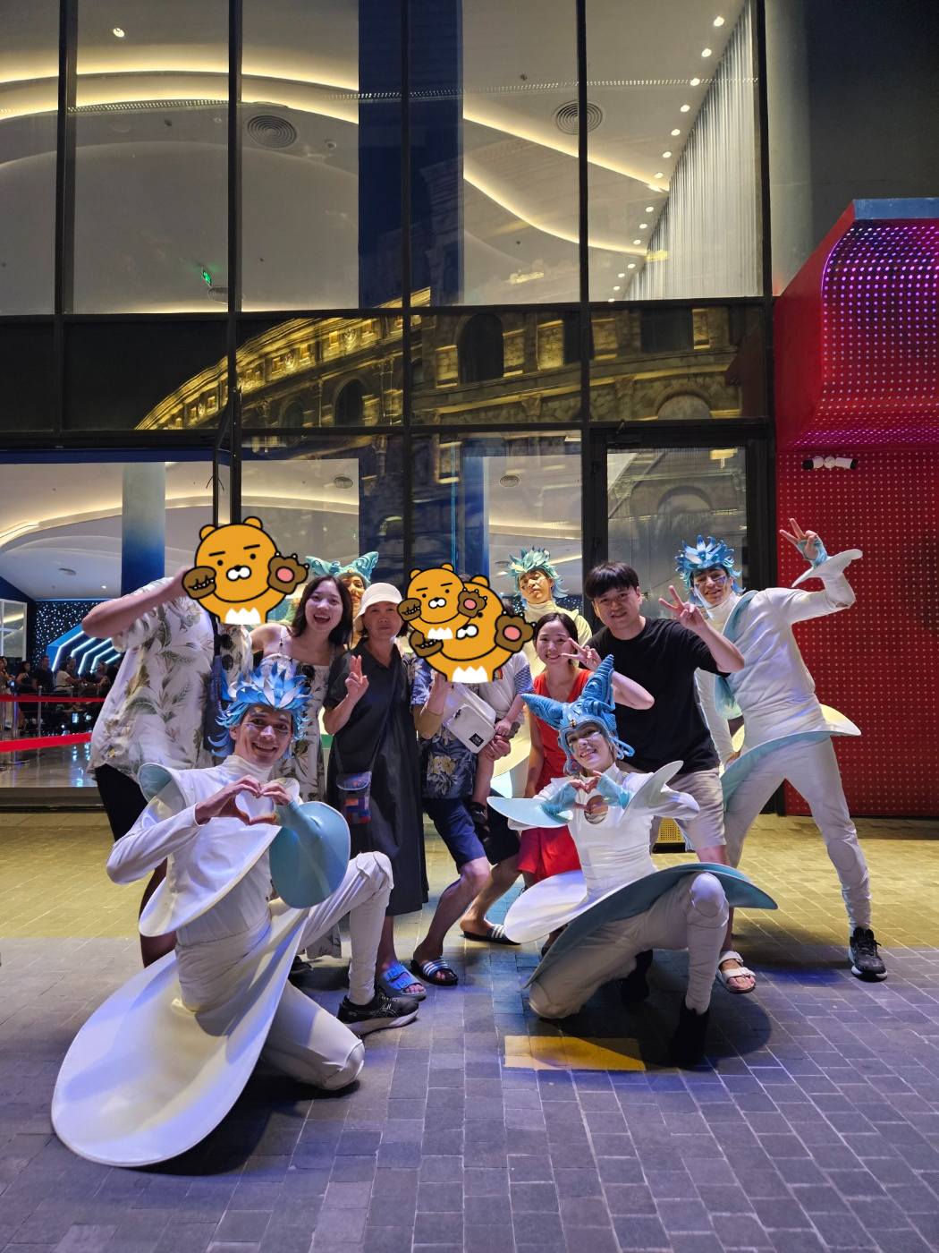 선셋타운+Kiss Of The Sea show 관람 후기