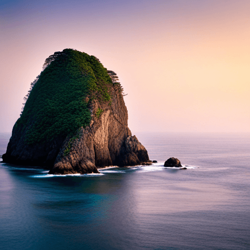 울릉도 거북바위 붕괴