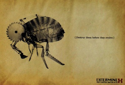 살충제 광고 카피 인쇄광고