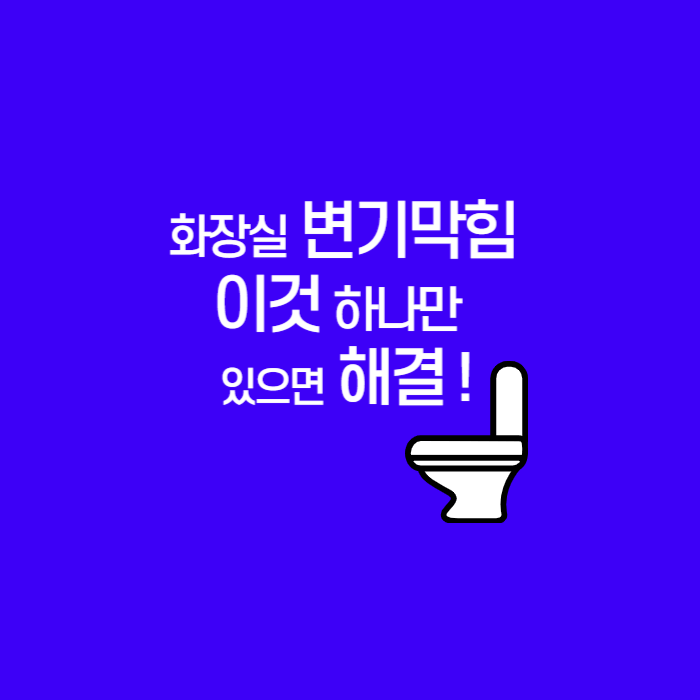 화장실변기막힘 원인과 해결방법