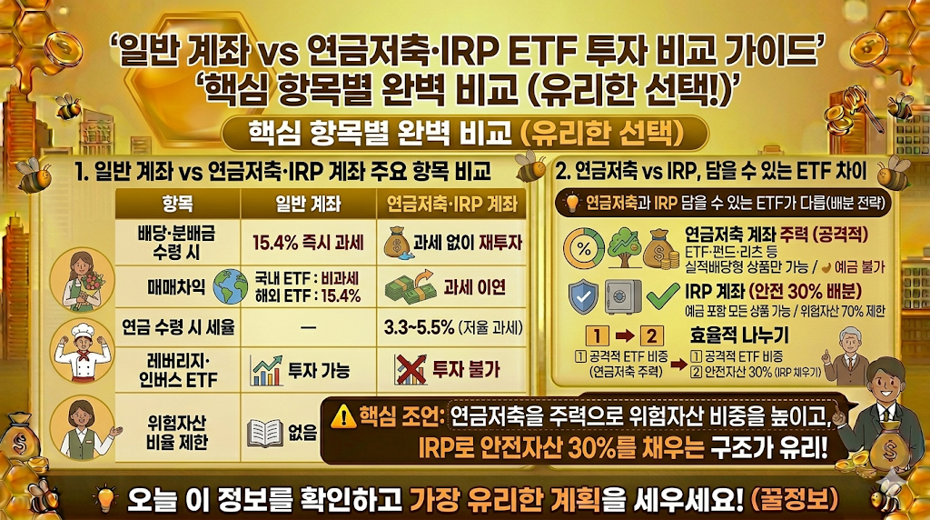 연금저축 계좌 추천 종목