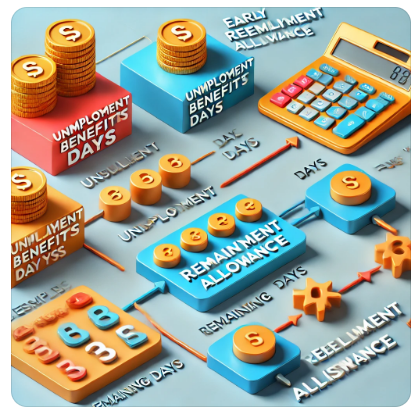 조기재취업수당의 금액은 어떻게 결정되나요?