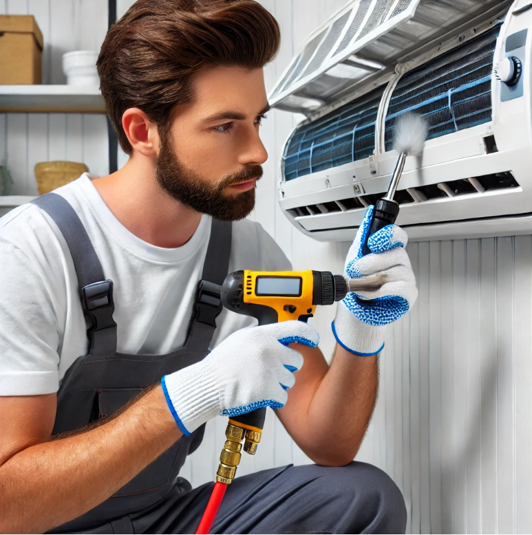 가정용 에어컨 셀프 청소