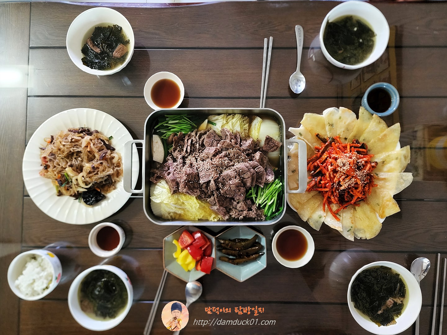 하루 먼저 받은 생일상