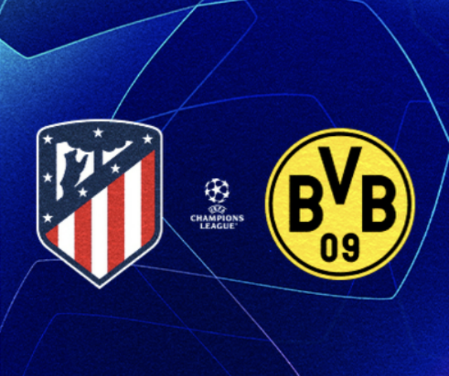 UEFA 챔피언스리그 8강 대진표 조추첨 제 2경기 아틀레티코 마드리드 VS 보루시아 도르트문트