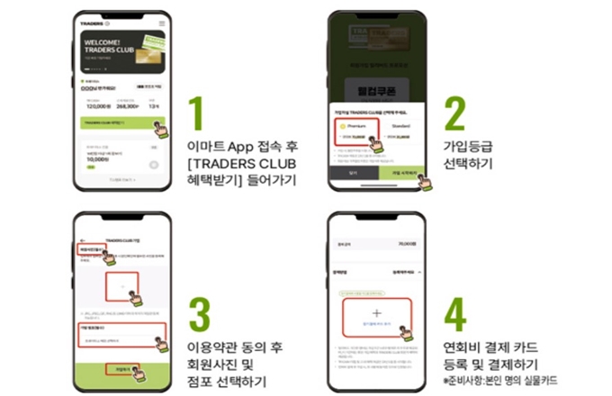 이마트트레이더스 웹사이트 활용방법